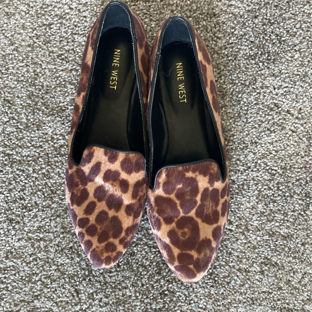 Nine West Leopard Print Women's Loafers